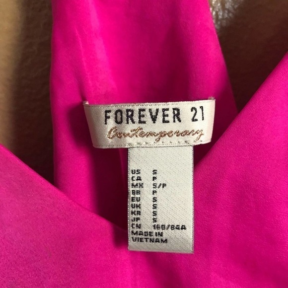 Forever 21 Neon Pink Camisole Size S - Picture 6 of 6